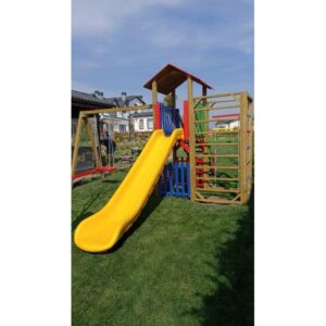 Ahşap tırmanmalı oyun parkı
