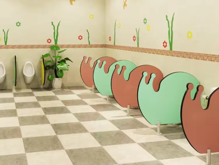 anaokulu wc lavabo kapama