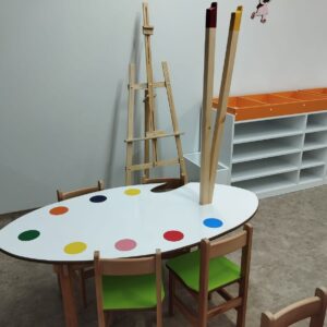 palet temalı masa